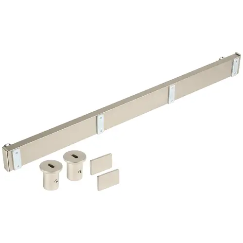 Vertical Mounts, TAG Symphony Wall Mount System 19/32" Height: 1082 mm (42 5/8"), matt nickel Matt nickel Pair Vertical Mounts, TAG Symphony Wall Mount System 19/32" Height: 1082 mm (42 5/8"), matt nickel Matt nickel Pair