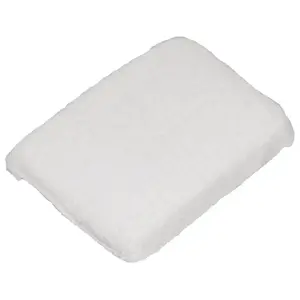 Hafele 008.54.587 Stain Pad, 4" x 5" x 3/4" Foam Pad with Terry Cloth, 25 pcs/roll