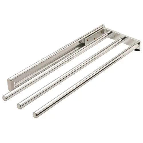 Towel Rack Pull-Out, 3 Bar, Extendable Polished chrome Chrome Towel Rack Pull-Out, 3 Bar, Extendable Polished chrome Chrome
