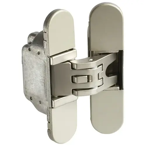 Door Hinge, Startec H2 3D adjustable, size 95 mm, Satin nickel, left-hand or right-hand matt, Nickel plated Door Hinge, Startec H2 3D adjustable, size 95 mm, Satin nickel, left-hand or right-hand matt, Nickel plated