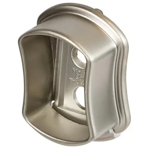 Wardrobe Tube End Support, TAG Signature Collection Matt nickel Nickel plated, matt