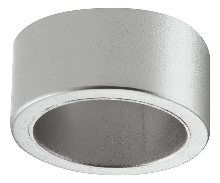 Hafele Trim Ring Surface Mounted for Loox LED 2022 Monochrome drill hole diameter: 26 mm (1) 12 V Anodized silver Silver color 833.72.831 Hafele Trim Ring Surface Mounted for Loox LED 2022 Monochrome drill hole diameter: 26 mm (1) 12 V Anodized silver Silver color 833.72.831