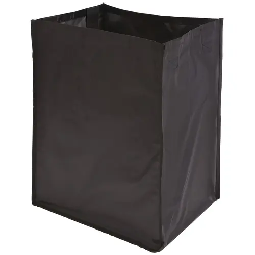 Hamper Replacement Bags, Tag Synergy Collection, Nylon Material, 14-15/16" Width, 12-1/16" Depth, 19-1/16" Height, Black Finish