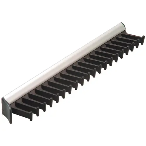 Tie Rack, TAG Synergy Collection, 20 Hook, 14 1/8" With 3/4 extension slide, Matt aluminum Matt aluminum Tie Rack, TAG Synergy Collection, 20 Hook, 14 1/8" With 3/4 extension slide, Matt aluminum Matt aluminum