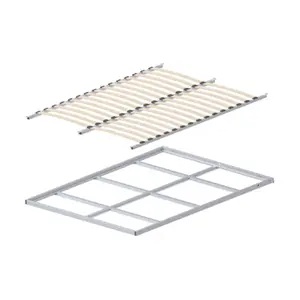 Hafele 271.92.260 Comfort Slat System, for Wall Bed Kits Queen size Black