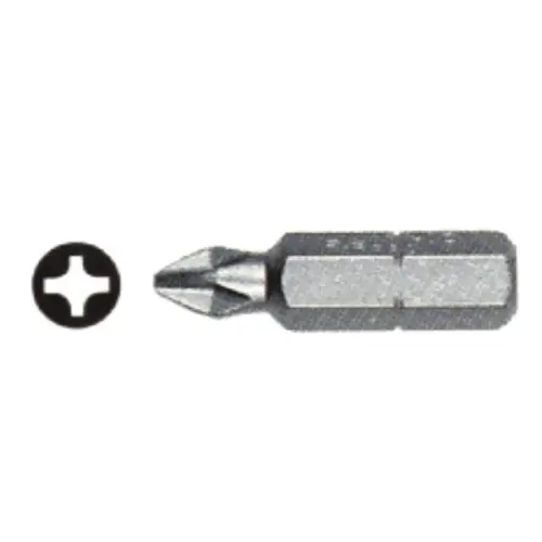 Standard Phillips Drive, with 1/4" Hexagonal Shaft 1" Size #2 1" length, #2 - pack of 10 Standard Phillips Drive, with 1/4" Hexagonal Shaft 1" Size #2 1" length, #2 - pack of 10