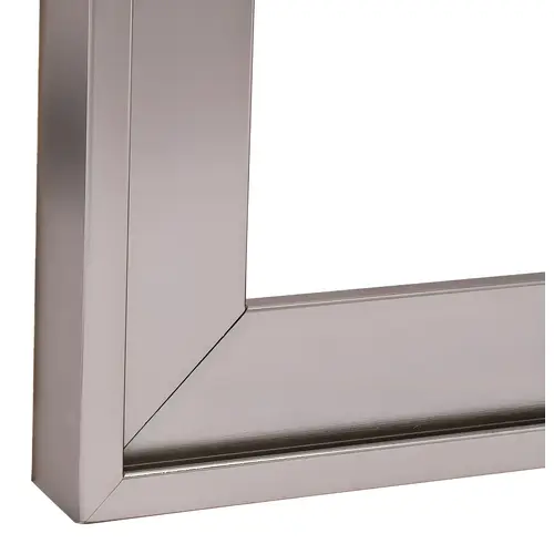 Aluminum Door Frame Profile, Cut-To-Size Quick door aluminum frame doors, Stainless steel look