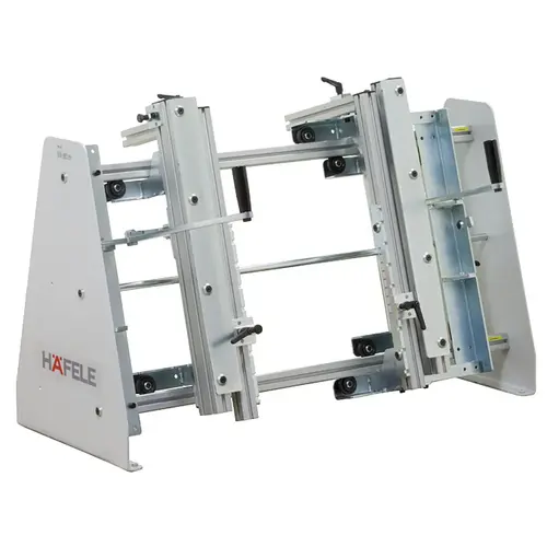 Pressomat Drawer Press, for Assembly of Hafele MX Dimensions (W x D x H): (1160-1770) x 720 x 1200 mm Galvanized Pressomat Drawer Press, for Assembly of Hafele MX Dimensions (W x D x H): (1160-1770) x 720 x 1200 mm Galvanized