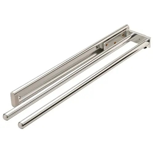 Towel Rack Pull-Out, 2 Bar, Extendable Polished chrome chrome polished, Chrome Towel Rack Pull-Out, 2 Bar, Extendable Polished chrome chrome polished, Chrome