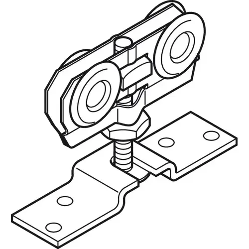 Running Gear, for Sliding Interior Doors Straightaway 100, Nylon body with four nylon wheels Pair Running Gear, for Sliding Interior Doors Straightaway 100, Nylon body with four nylon wheels Pair