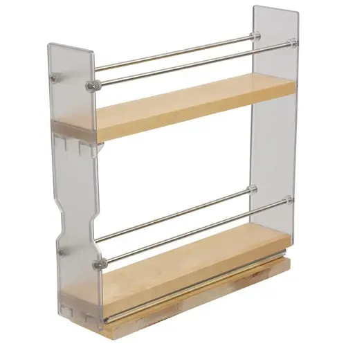 Individual Pull-Out Spice Rack, Wooden Cabinet Accessory 10 3/4" 2 3/8" Width x Height: 60 mm (2 3/8") x 273 mm (10 3/4") Individual Pull-Out Spice Rack, Wooden Cabinet Accessory 10 3/4" 2 3/8" Width x Height: 60 mm (2 3/8") x 273 mm (10 3/4")