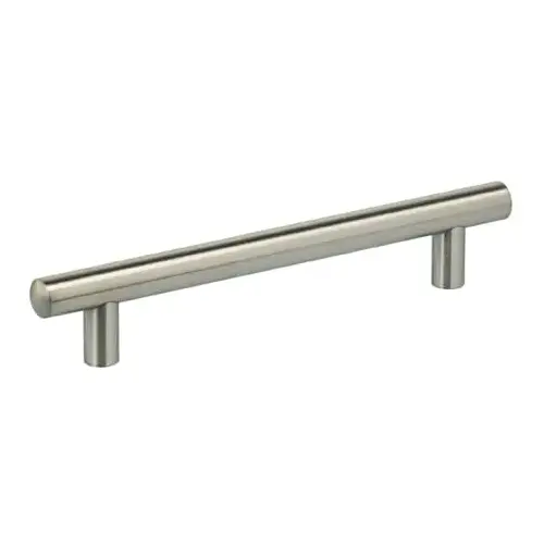 5" Center to Center Thick Cabinet Bar Pull Satin Stainless Steel Finish 5" Center to Center Thick Cabinet Bar Pull Satin Stainless Steel Finish