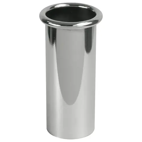 Utility Grommet diameter 51 mm x 131 mm open bottom Chrome plated Utility Grommet diameter 51 mm x 131 mm open bottom Chrome plated