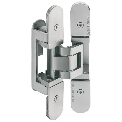 Concealed Hinge, Simonswerk TECTUS TE 526 and 527 3D, concealed, for flush doors up to 100 kg 107 3D adjustable, size 155 mm, Matt black, TE 527 3D Black, matte Concealed Hinge, Simonswerk TECTUS TE 526 and 527 3D, concealed, for flush doors up to 100 kg 107 3D adjustable, size 155 mm, Matt black, TE 527 3D Black, matte