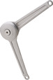 Matt, chrome plated