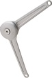 Matt, chrome plated