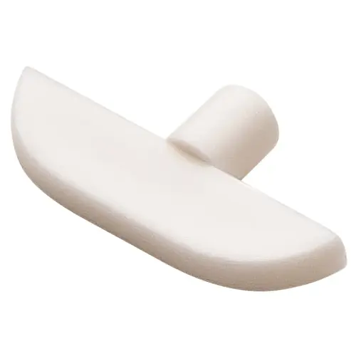 Shelf Support, diameter 5 mm Provides invisible mounting for grooved shelf, White Shelf Support, diameter 5 mm Provides invisible mounting for grooved shelf, White