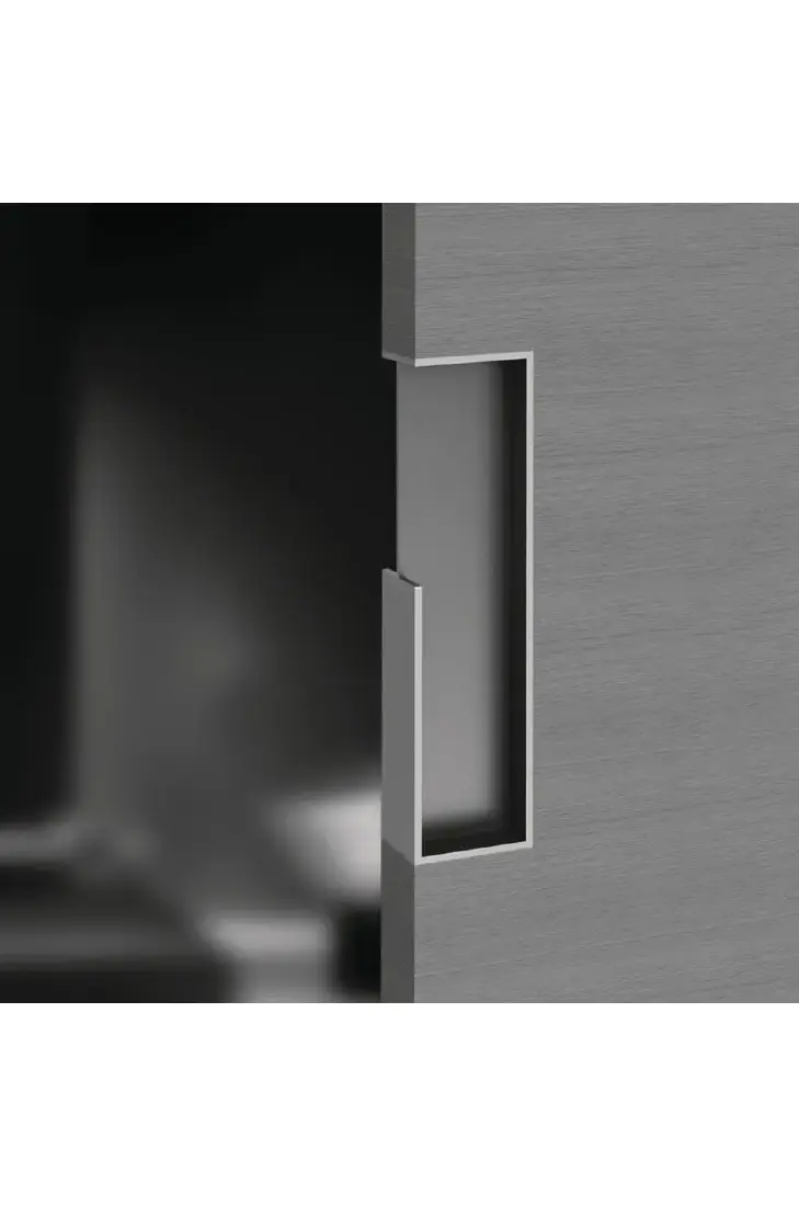 Hafele 903.13.380 Flush Pull Handle for Sliding Wood Doors