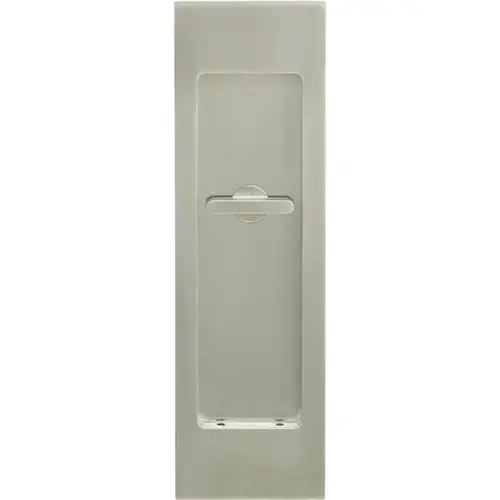 Sliding/Pocket Door Lock, Privacy with Emergency Release For wood doors, Satin chrome plated Satin chrome plated (26D) Sliding/Pocket Door Lock, Privacy with Emergency Release For wood doors, Satin chrome plated Satin chrome plated (26D)