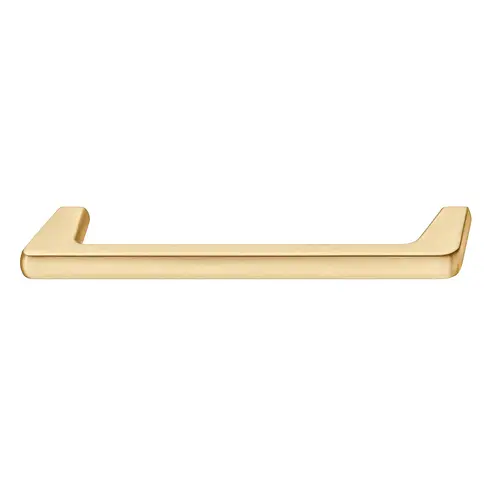 Furniture handle, Zinc 128 146 x 32 mm H2330 Collection, satin/brushed gold, 128 mm CTC Gold colored, brushed Furniture handle, Zinc 128 146 x 32 mm H2330 Collection, satin/brushed gold, 128 mm CTC Gold colored, brushed