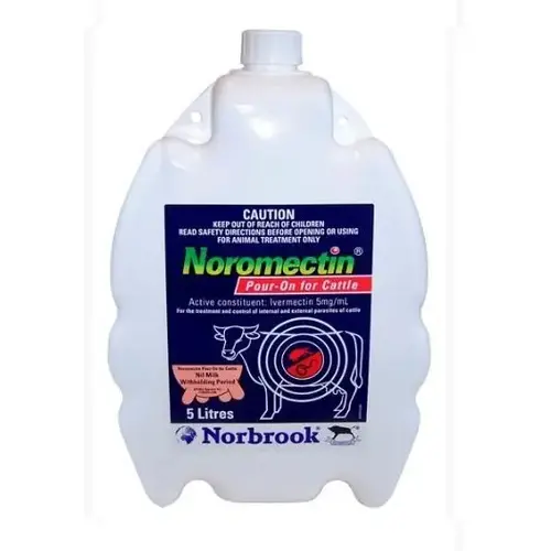 Noromectin Ivermectin Pour-On 5-Liter