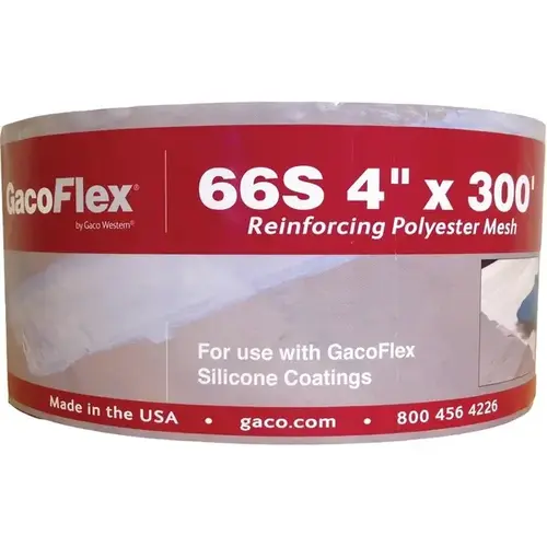 Gaco Reinforcing Polyester Mesh - 4" x 300 ft