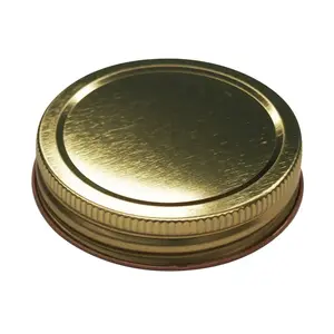 Arkansas Glass 1-PIECE-XCP12 Arkansas Glass Canning Lid - pack of 12