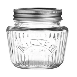 TYPHOON HOMEWARES LLC 0025.706U-XCP12 Glass Canning Jar Vintage Round 8.5-oz - pack of 12