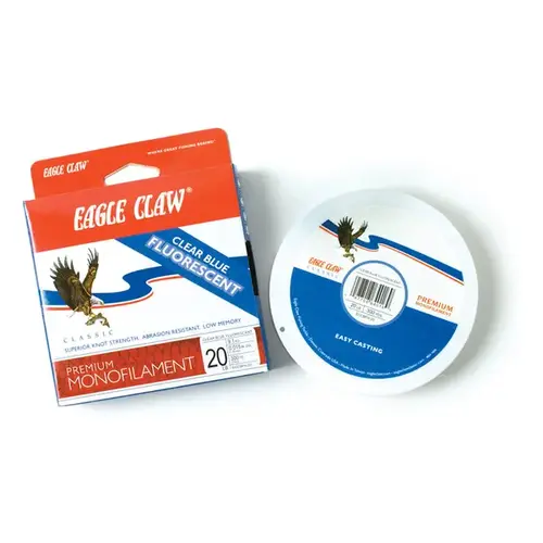Clear/Blue Monofilament 6 Lb Eccbfh-6 300/Yd Clear/Blue Monofilament 6 Lb Eccbfh-6 300/Yd
