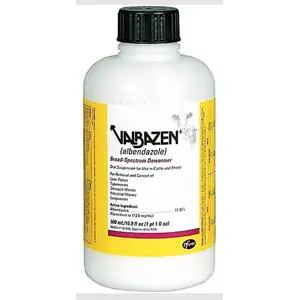 Zoetis Animal Health Group 10000341 Valbazen Broad Spectrum Oral Dewormer 500-mL with Spout