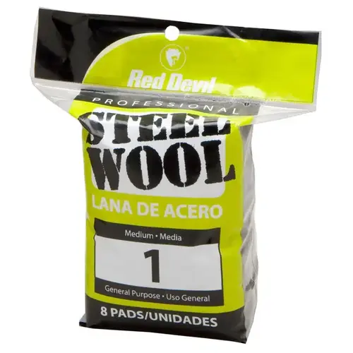 1 Grade Steel Wool pack of 8 1 Grade Steel Wool pack of 8