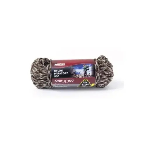 5/32" x 100 ft Nylon Paracord
