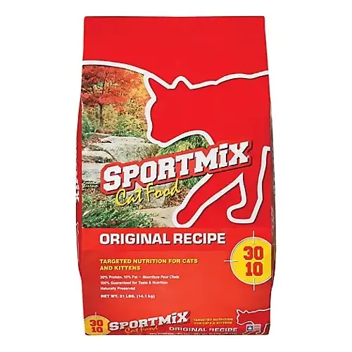 Sportmix Cat Food Original Recipe 30/10 - 30 lbs. Sportmix Cat Food Original Recipe 30/10 - 30 lbs.