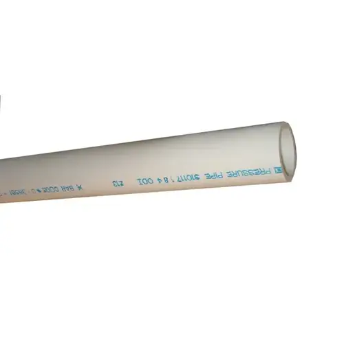 Plain End Schedule 40 PVC-DWV Pipe 4" x 20 ft