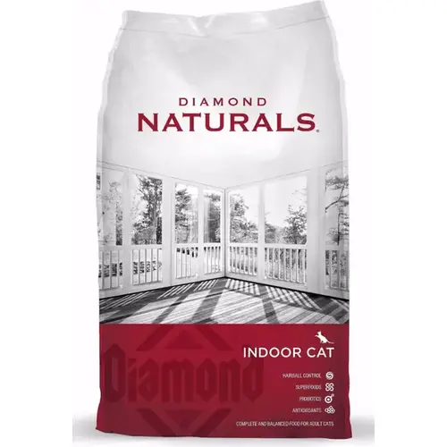 DIAMOND NATURALS INDOOR CHICKEN FORMULA CAT FOOD - 6 LB - pack of 6 DIAMOND NATURALS INDOOR CHICKEN FORMULA CAT FOOD - 6 LB - pack of 6