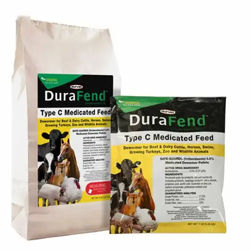 DURAFEND MULTI-SPECIES MEDICATED DEWORMER - 5 LB DURAFEND MULTI-SPECIES MEDICATED DEWORMER - 5 LB