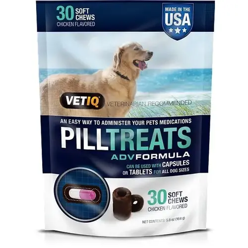 Pill Treats Advanced Formula Soft Chews Chicken Flavored Dog Treats