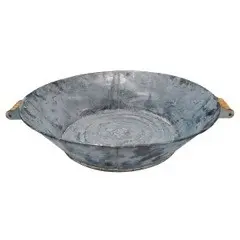Alligator Brand Vintage Wash Pan with Wooden Handles 33040034 Alligator Brand Vintage Wash Pan with Wooden Handles 33040034