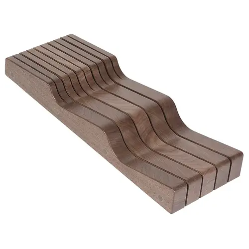 Knife Block, Maple, Wave RIVWKB55PF 5 7/8" Rivera Collection, 5 7/8" width Knife Block, Maple, Wave RIVWKB55PF 5 7/8" Rivera Collection, 5 7/8" width
