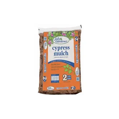 Jolly Gardner Cypress Mulch 52050045-(52058031) 2 Cu/Ft Brown