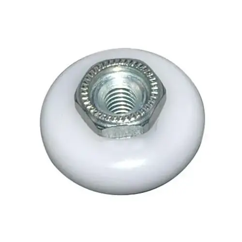 Shower Sliding Glass Door Wheel Oval 3/4" - Nylon Pair Shower Sliding Glass Door Wheel Oval 3/4" - Nylon Pair