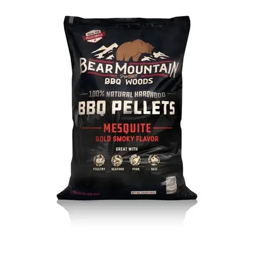 BBQ GRILL PELLETS MESQUITE FLAVOR 20-LB BAG