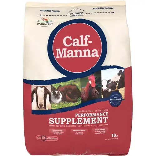 Calf-Manna Ultimate Performance Supplement 10 Lb. Bag Calf-Manna Ultimate Performance Supplement 10 Lb. Bag