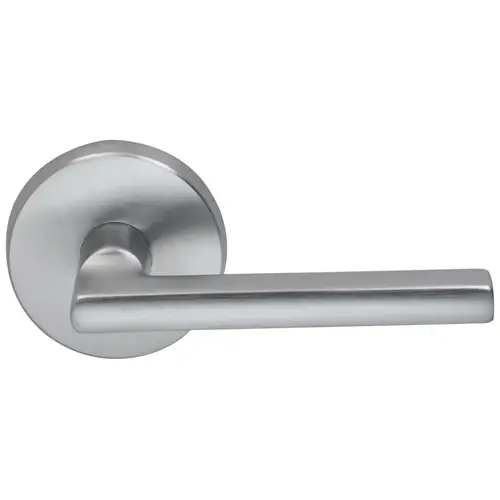 943 Lever Privacy with 2-3/8" Backset, T Strike, 1-3/8" Doors Satin Chrome Finish