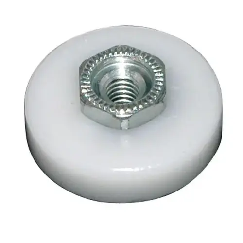 Shower Sliding Glass Door Wheel Flat 7/8" - Nylon Pair Shower Sliding Glass Door Wheel Flat 7/8" - Nylon Pair