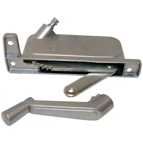 Window Operator Silver Aluminum Left Awning For Keller/P.G.T. Windows Silver Window Operator Silver Aluminum Left Awning For Keller/P.G.T. Windows Silver