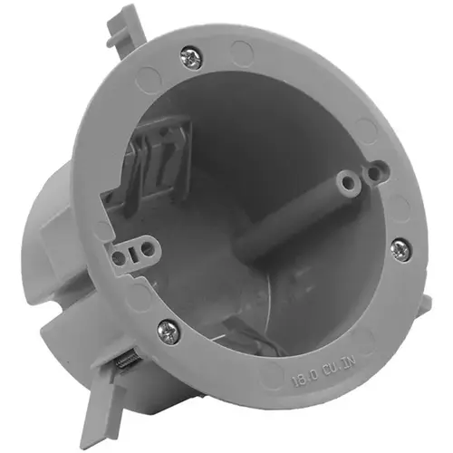 Ceiling Box Ceiling Ez Box 18.0 Cu In Round Black