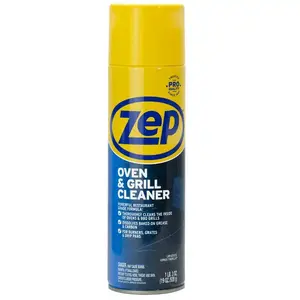 Zep, Inc. ZUOVGR19 Oven and Grill Cleaner, 19 oz Aerosol Can, Foam, Light Gray