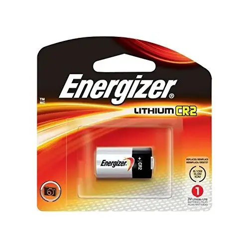 CR2 Lithium Battery, 0.6 in W, 3V DC - pack of 24 CR2 Lithium Battery, 0.6 in W, 3V DC - pack of 24