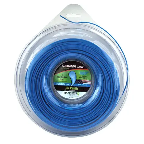 Trimmer Line RoundCut Commercial Grade 0.065" D X 500 ft. L Blue Trimmer Line RoundCut Commercial Grade 0.065" D X 500 ft. L Blue